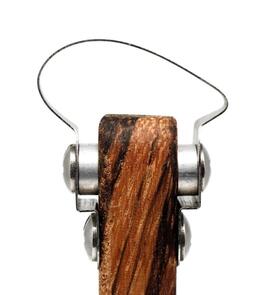 DiamondCore T7 Avocado Pottery Trimming Tool with Flat Round Handle