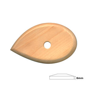 Rib Wooden Teardrop