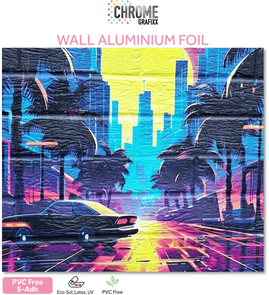 CHROME WALL ALUMINIUM FOIL