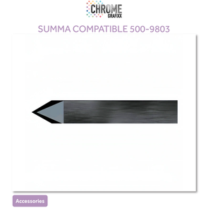 CHROME DOUBLE EDGE CUT OUT BLADE 60 DEG