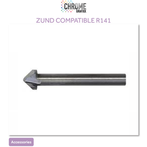 CHROME R141 V SHAPE ROUTER BIT STOP RING 10MM