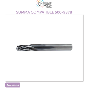 CHROME MULTIPURPOSE ROUTER BIT 58L 6MM