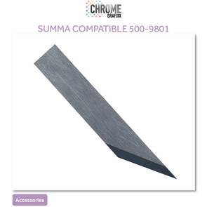 CHROME SINGLE EDGE CUT OUT BLADE 65 DEG