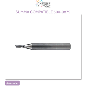 CHROME ACRYLIC ALUMINIUM ROUTER BIT 50L 3MM