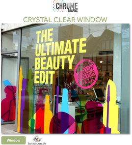 CHROME CRYSTAL WINDOW