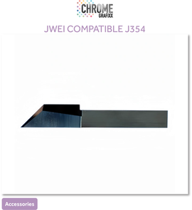 CHROME J354 FLAT STOCK DRAG BLADE D20MM