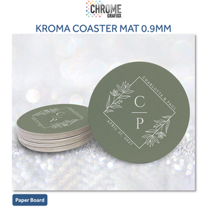 CHROME KROMA COASTER MAT 0.9MM