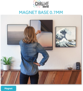 CHROME MAGNET BASE 0.7