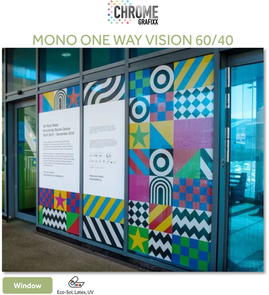 CHROME MONO ONE WAY VISION 6040