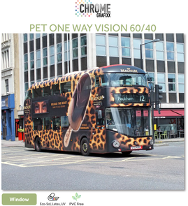 CHROME PET ONE WAY VISION 6040