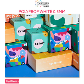 CHROME POLYPROP WHITE 0.6MM