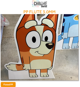 CHROME PP FLUTE 3.0MM