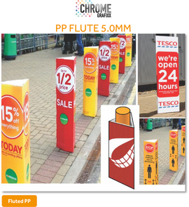 CHROME PP FLUTE 5.0MM