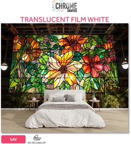 CHROME TRANSLUCENT FILM-WHITE