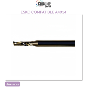 CHROME A4014-50 ACRYLIC ROUTER BIT 4MM