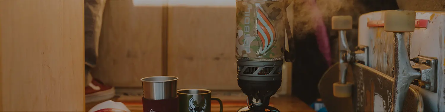 Camp Kitchen at Land & Sea NZ Banner Desktop