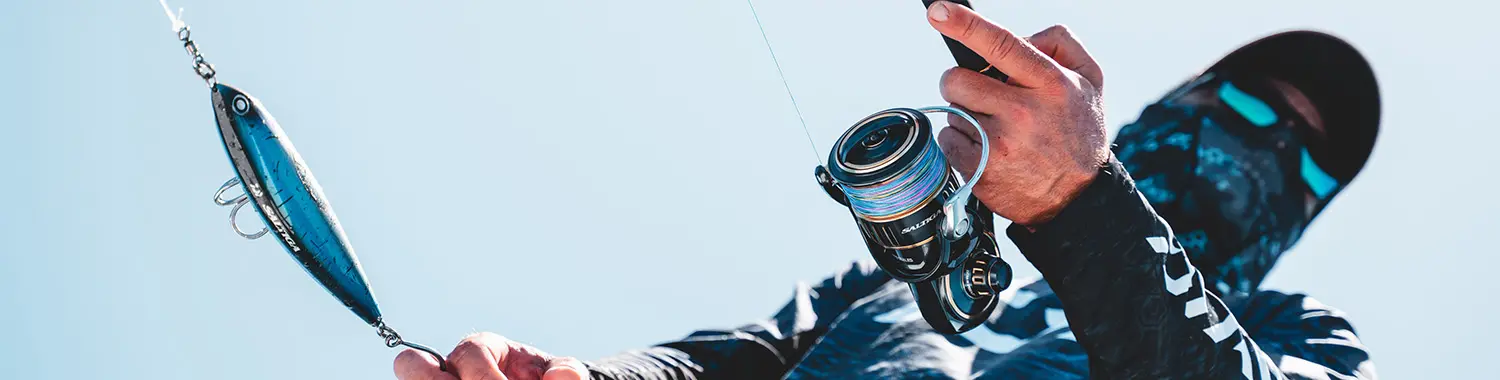 Fishing Lures at Land & Sea NZ Banner Desktop