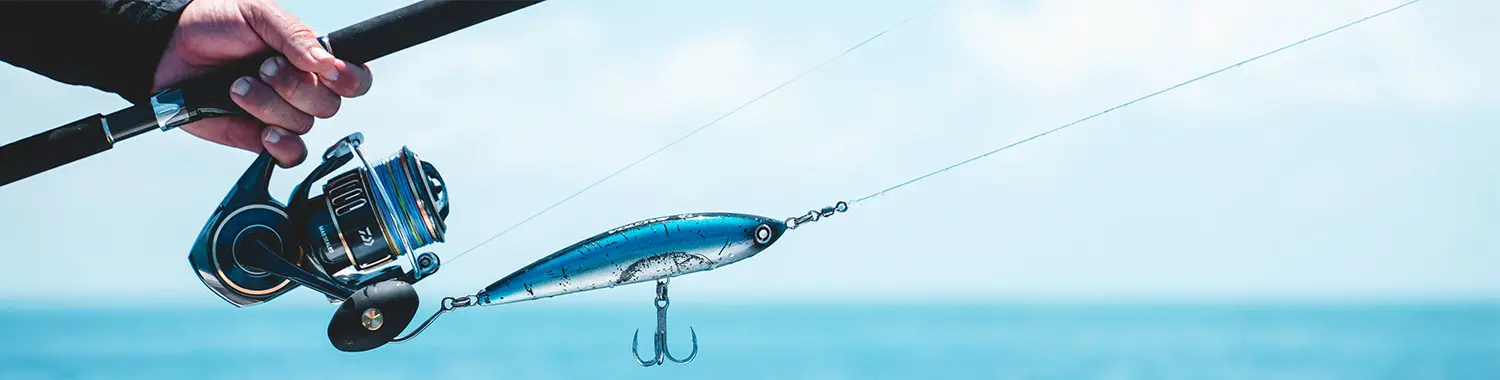 Fishing Reels Banner Desktop
