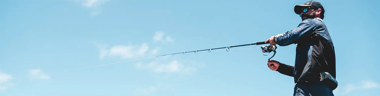 Rod & Reel Combos at Land & Sea NZ Banner Desktop