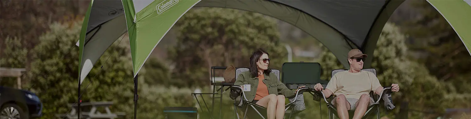 Shelters & Gazebos at Land & Sea NZ Banner Desktop