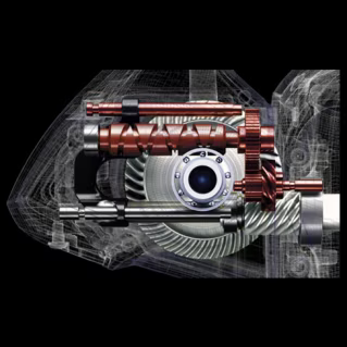 Shimano Free Body - Image of cross section through Reel