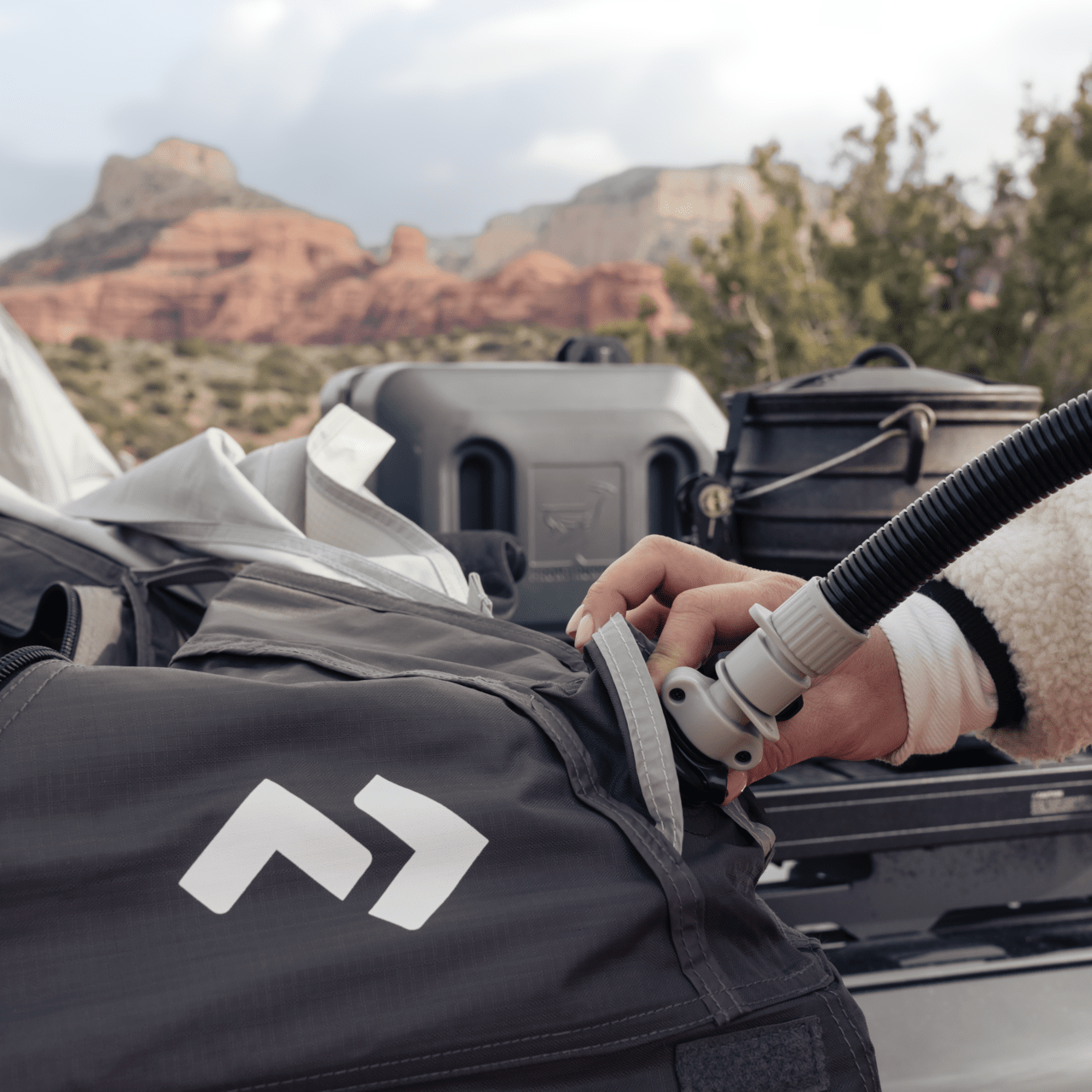 Dometic TRT 140 AIR single-point inflation