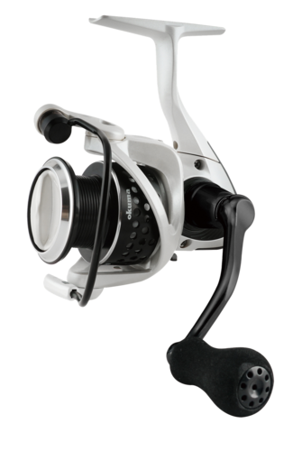 Okuma Ceymar 40 Spin Reel - White with 17lb Braid | Land & Sea NZ