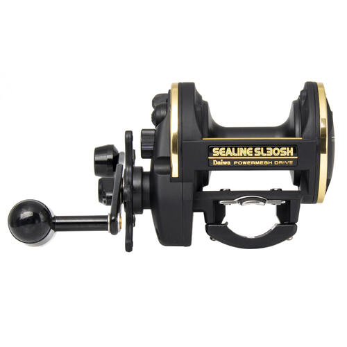 Daiwa Sealine SL-30SH - Black & Gold Overhead Fishing Reel | Land