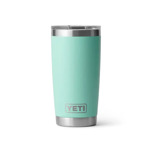 Yeti Rambler 20 oz Tumbler with Magslider - Seafoam | Land & Sea NZ