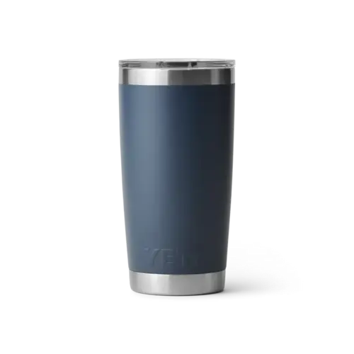 Yeti Rambler 20 oz Tumbler with Magslider - Navy | Land & Sea NZ