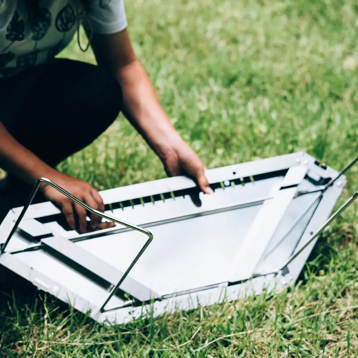 Snow Peak Jikaro Fire Ring Table | Land & Sea NZ