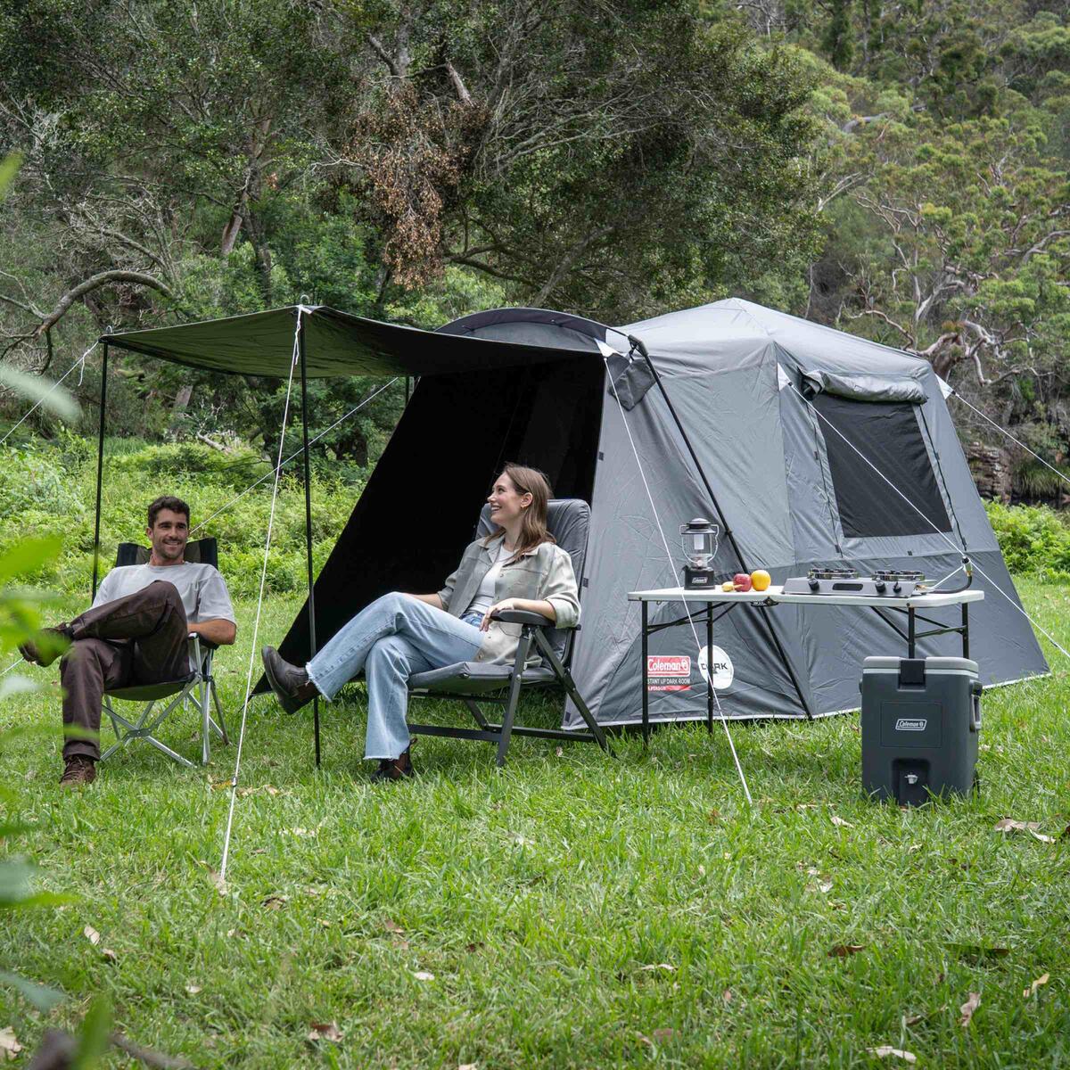 Dark Room Coleman Tent For Coleman Quick Dome 4-person Pop-Up Tent