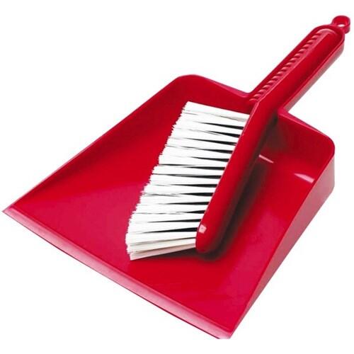 Plastic Budget Brush & Dustpan Set