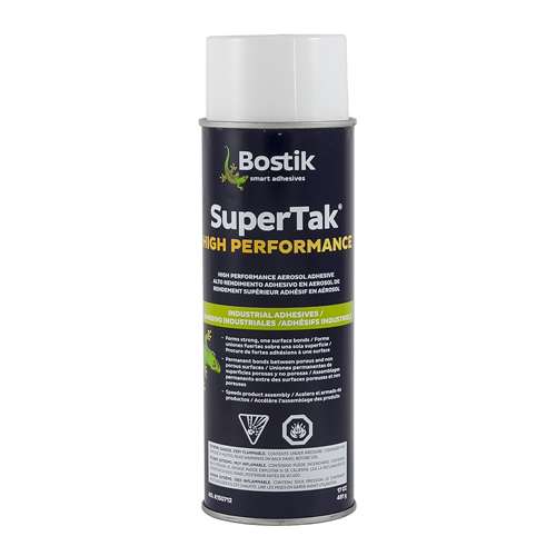 Bostik Supertak Aerosol High Performance Adhesive 482g