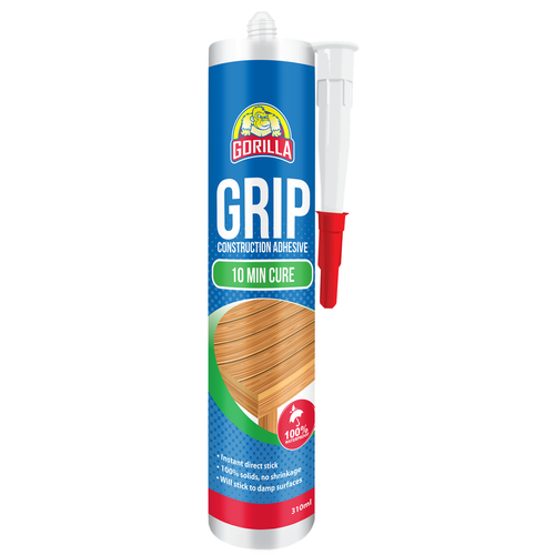 Gorilla Grip 10 Minute Cure Construction Adhesive 310 ml