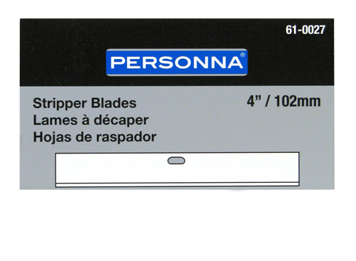 Personna 61-0027 4-inch Stripper Blades (10 Pack)