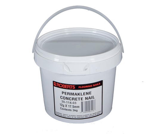 Permaklene 12 g x 17.5 mm 3 kg Concrete Nails