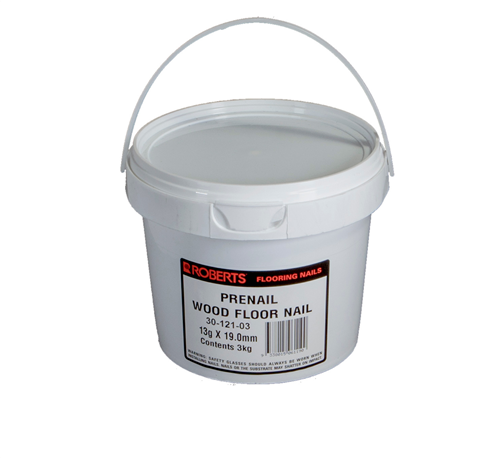 Roberts Prenail 13g x 19mm 1 kg Wood Flooring Nails