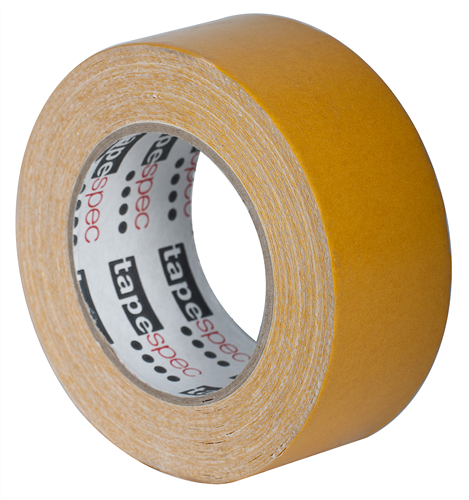 Tape Spec 1450 High Tack D/Sided Cloth Tape 48x10m White