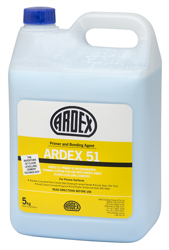 Ardex P51 Primer and Bonding Concentrate 5 Litre