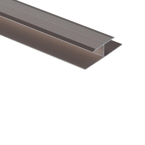 Roberts  Senior Expansion 50.E25 Joint Cover Aluminium Floor Trim 3.3m 
