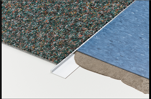 Tredsafe Carpet Vinyl DT036 Transition - Mill Finish