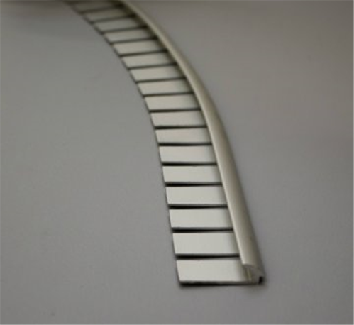 Tredsafe Carpet to Vinyl DT034 3mm Transition Contour Natural Satin per bar