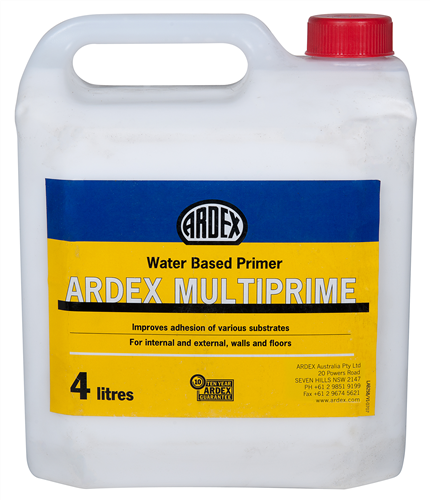 Ardex Multiprime - Water Based Primer 4kg
