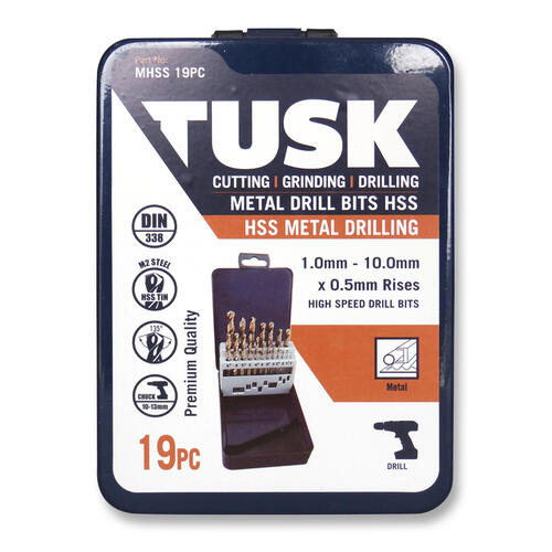 Tusk Metal Drill Bit Set
