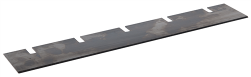 Wolff 13979 Turbo Stripper Spare Blade for Textile 350 x 60 x 1.5 mm 