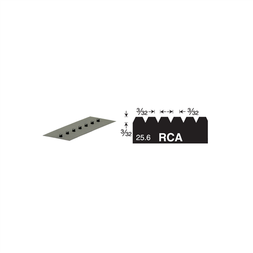 V2 Versablade V Notch 680-RCA Trowel Blade