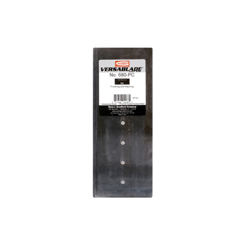 10-F12 Straight Edge 680-PC Versablade Trowel Blade