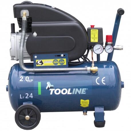 Tooline AC2025 24 Litre Direct Drive Compressor 2.0HP