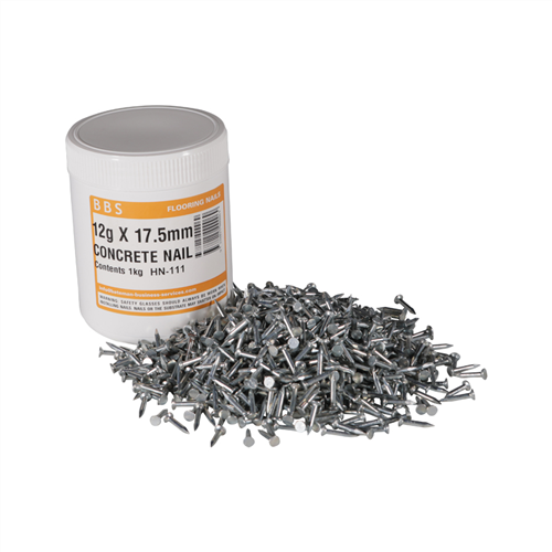 Concrete Nail 17.5mm Silver 1kg